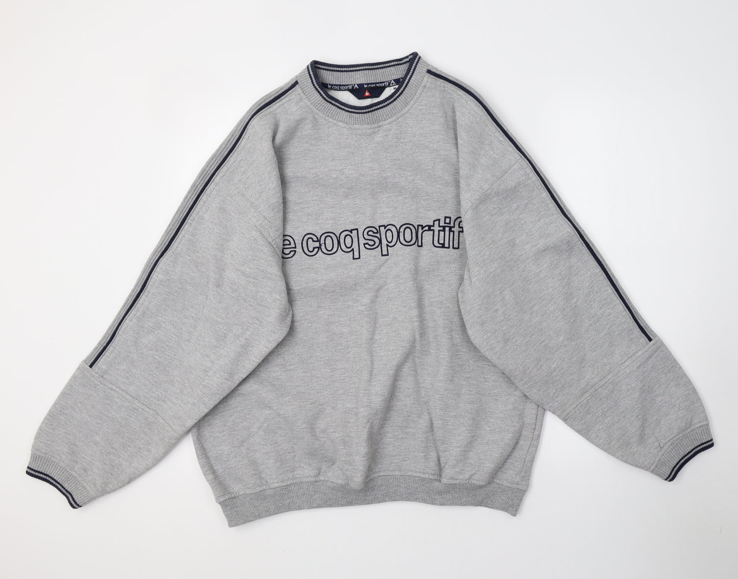 le coq sportif Mens Grey   Pullover Sweatshirt Size M