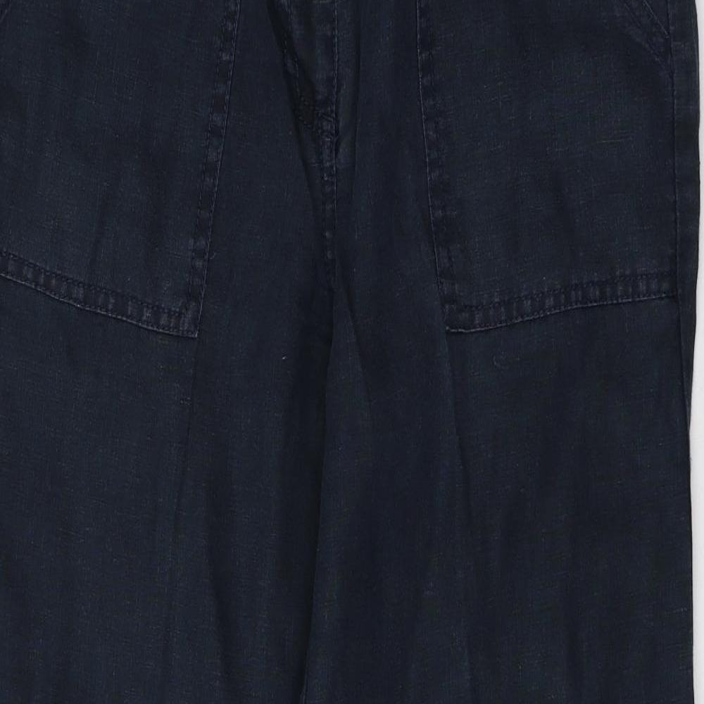 Maine Womens Blue   Trousers  Size 10 L29 in