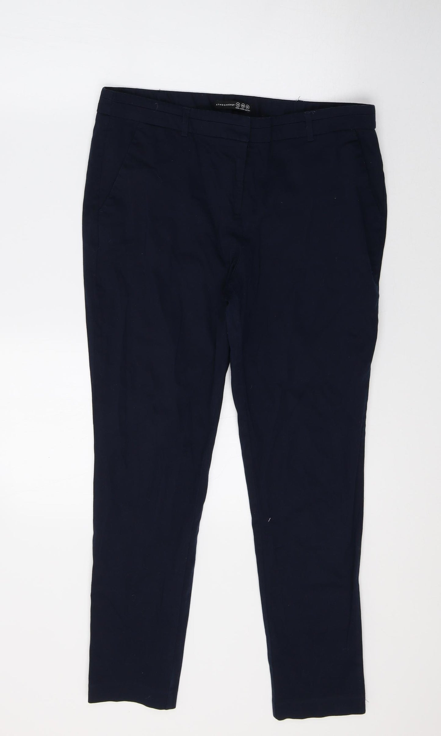 Atmosphere Womens Blue   Trousers  Size 12 L26 in