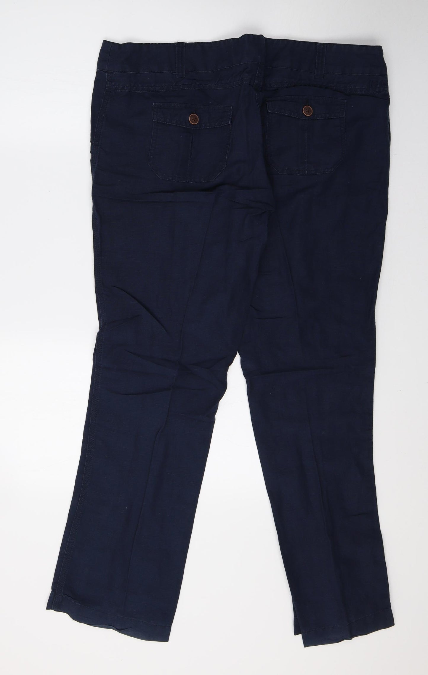 Fat Face Womens Blue   Trousers  Size 18 L31 in