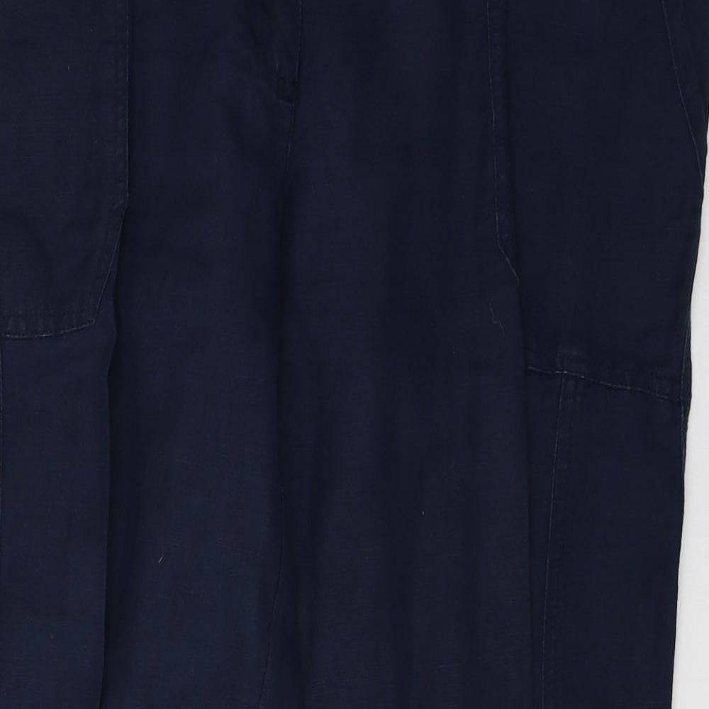 Fat Face Womens Blue   Trousers  Size 18 L31 in