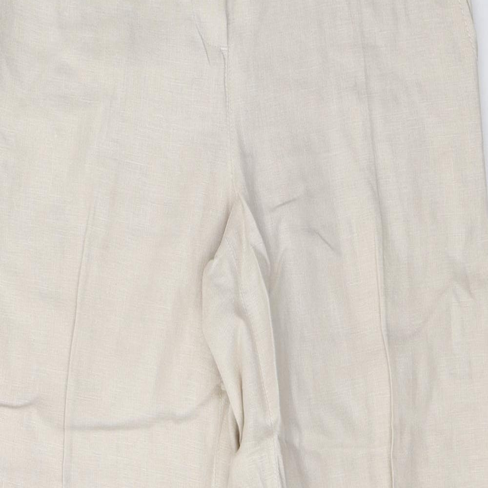 NEXT Womens Beige   Trousers  Size 8 L29 in
