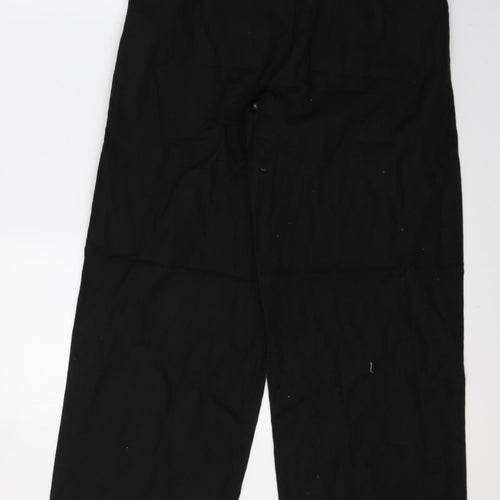 F7&F Mens Black   Trousers  Size 30 L31 in