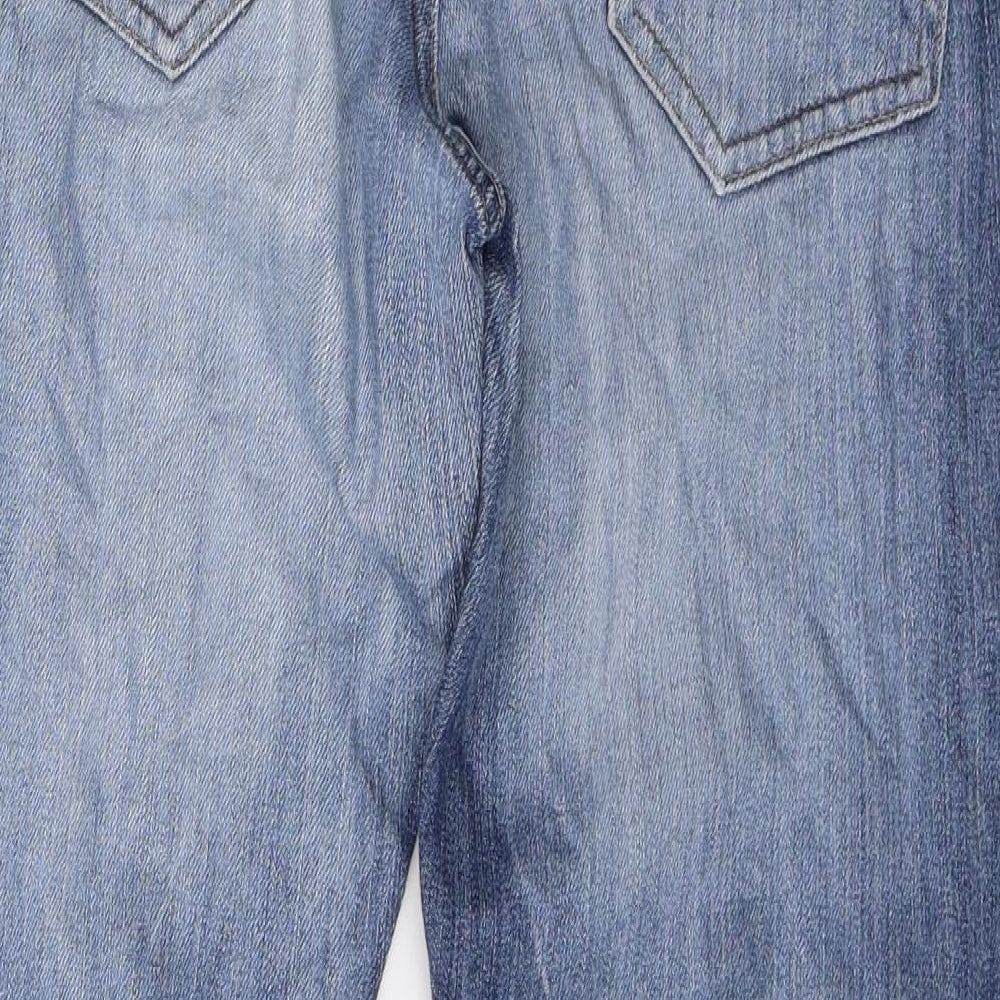 NEXT Womens Blue  Denim Straight Jeans Size 12 L29 in