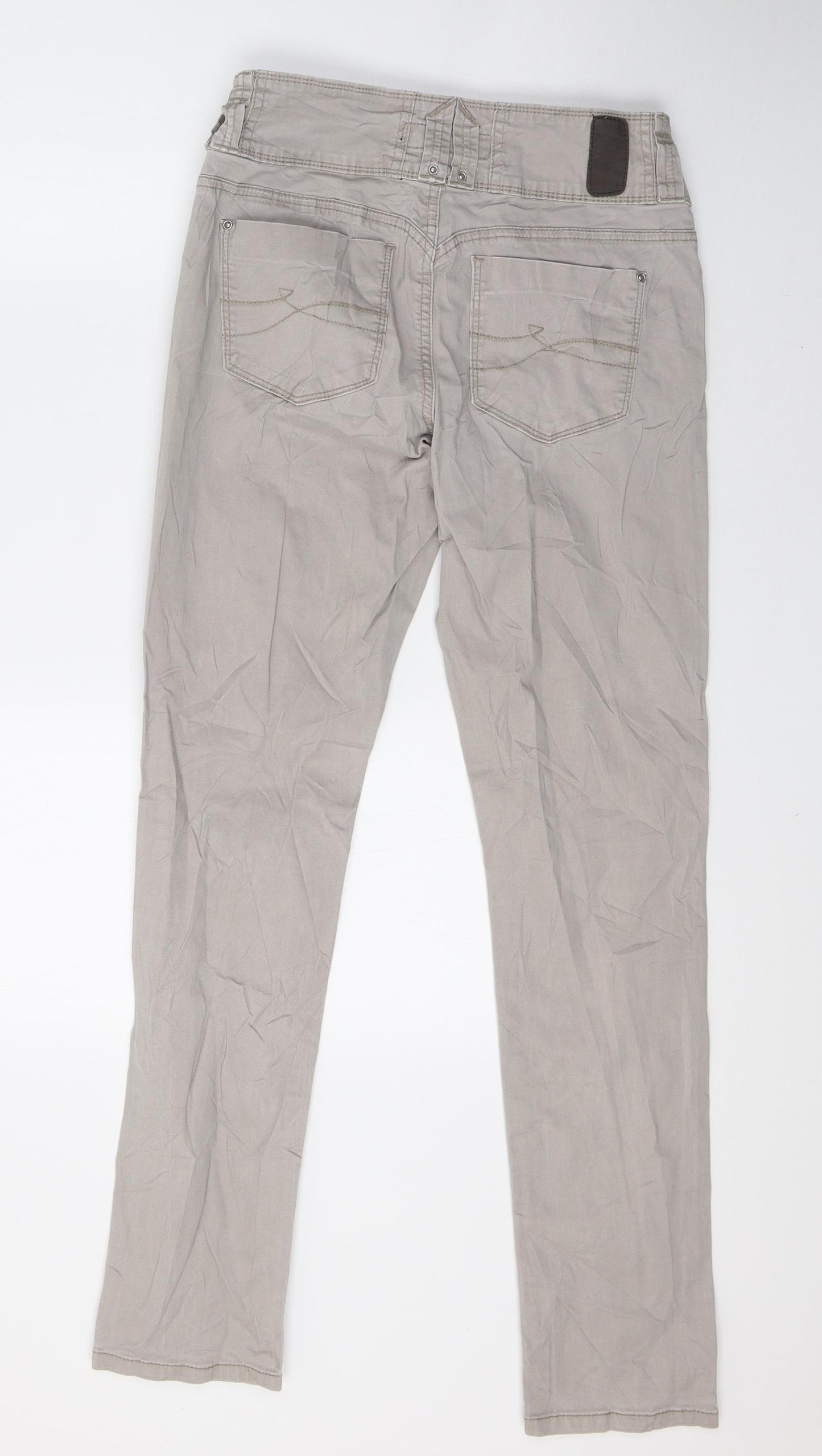 Marc Lauge Womens Grey   Trousers  Size 8 L31 in