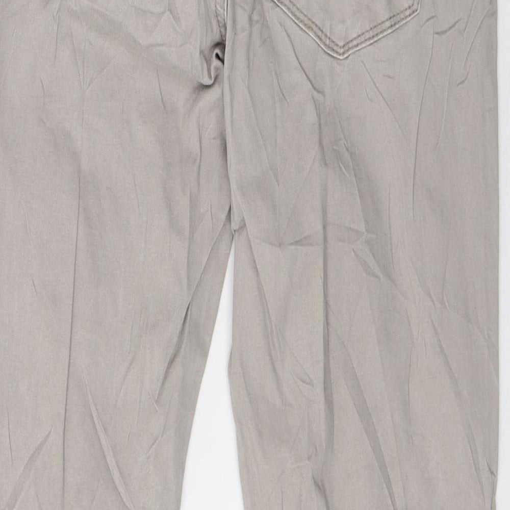 Marc Lauge Womens Grey   Trousers  Size 8 L31 in