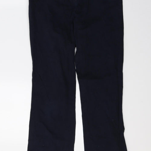 Joy Womens Blue   Trousers  Size 8 L30 in