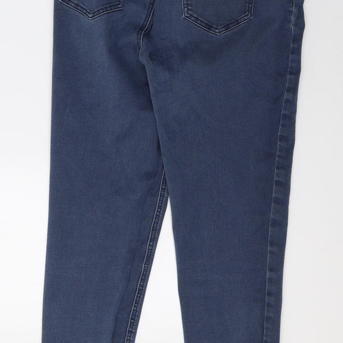 TU Womens Blue  Denim Skinny Jeans Size 14 L28 in