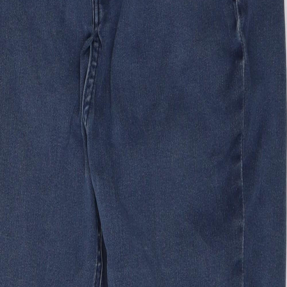 TU Womens Blue  Denim Skinny Jeans Size 14 L28 in