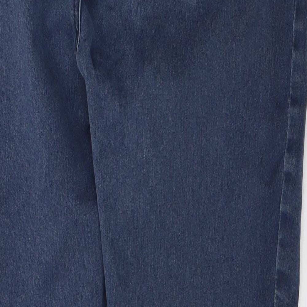 TU Womens Blue  Denim Skinny Jeans Size 14 L28 in