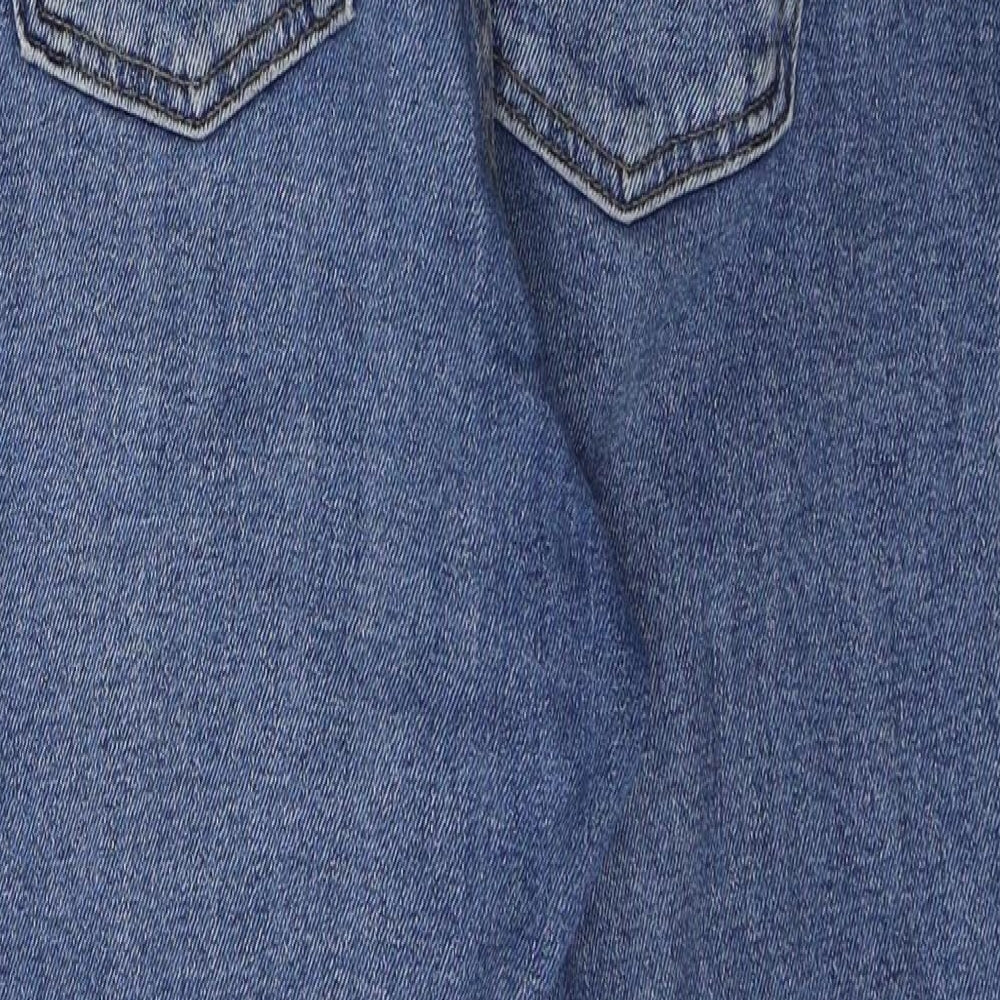 Primark Womens Blue  Denim Skinny Jeans Size 14 L26 in