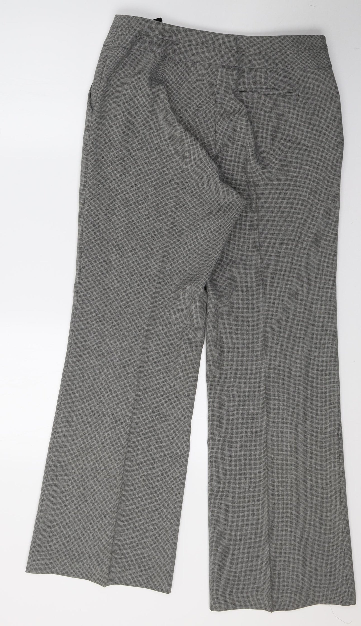 Atmosphere Womens Grey   Trousers  Size 14 L31 in