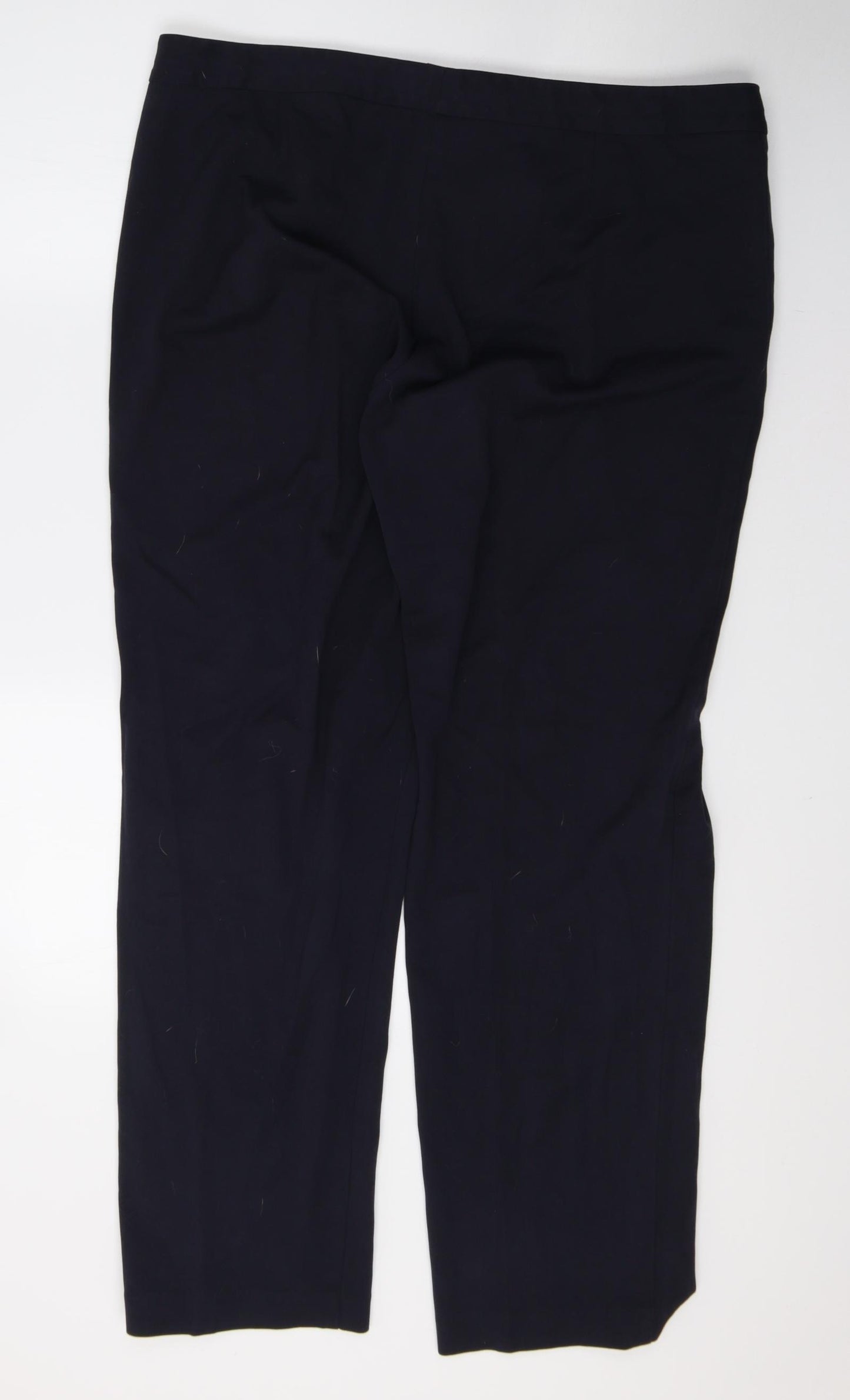 Marks and Spencer Womens Blue   Trousers  Size 18 L31 in