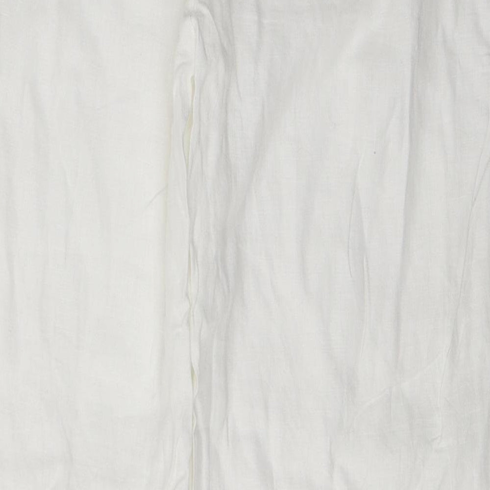 NEXT Womens Ivory   Trousers  Size 36 L31 in