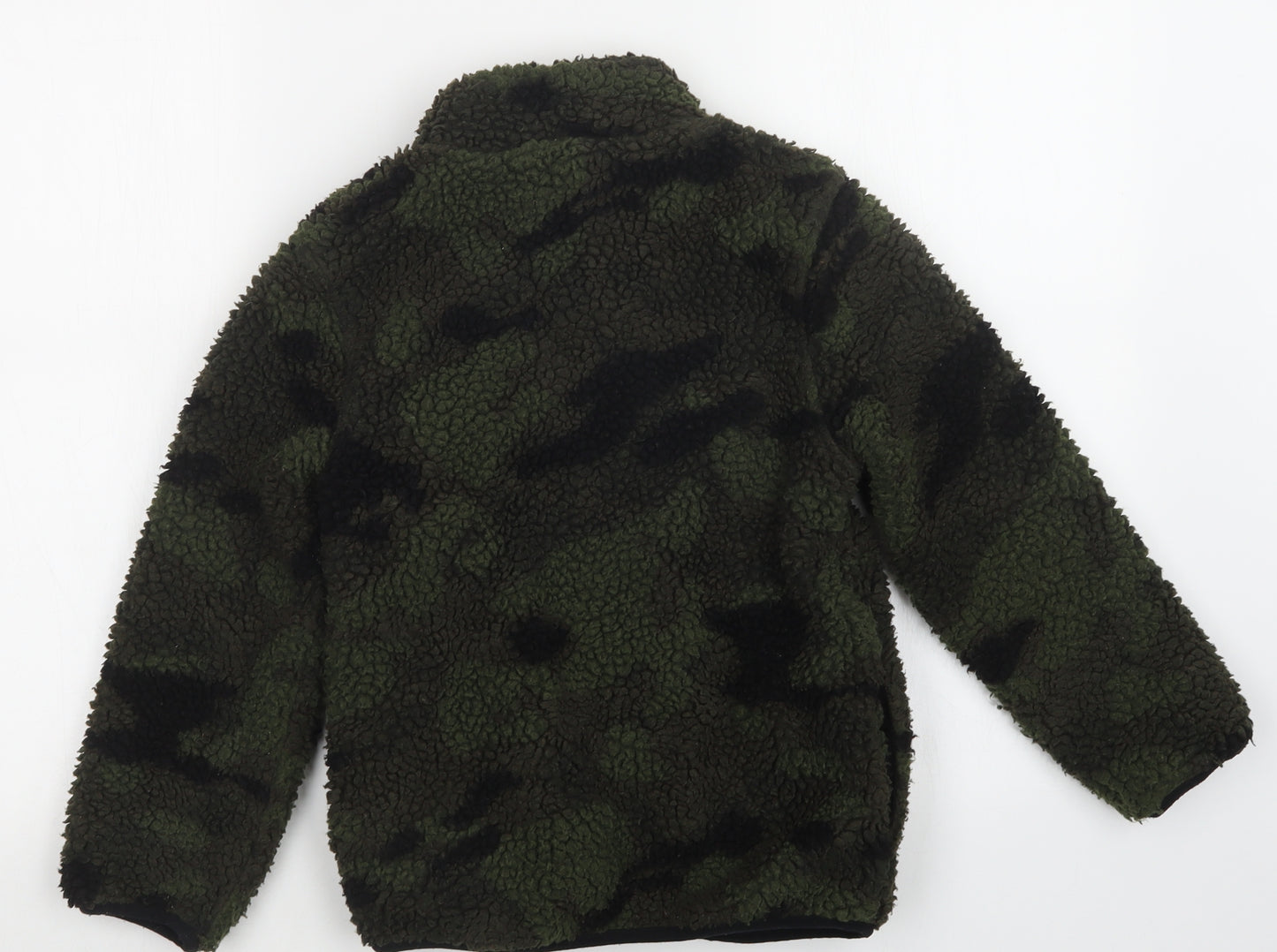 F&F Boys Green Geometric  Jacket  Size 7-8 Years