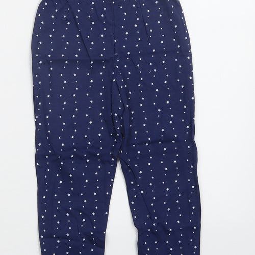 Lily & Dan Girls Blue Geometric  Capri Pyjama Set Size 3-4 Years