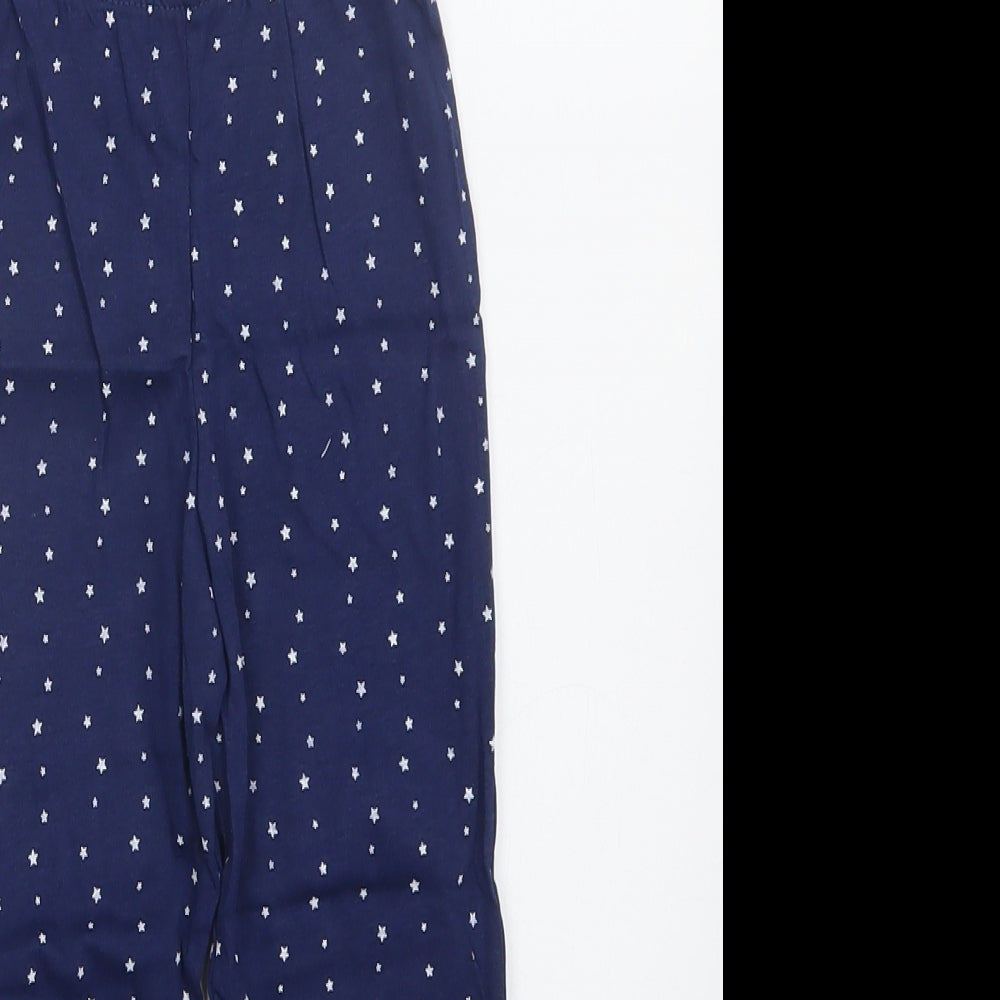 Lily & Dan Girls Blue Geometric  Capri Pyjama Set Size 3-4 Years