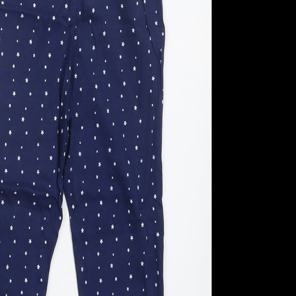 Lily & Dan Girls Blue Geometric  Capri Pyjama Set Size 3-4 Years