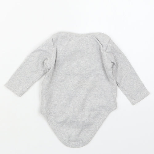 Tesco Girls Grey   Babygrow One-Piece Size 3-6 Months  - Disney