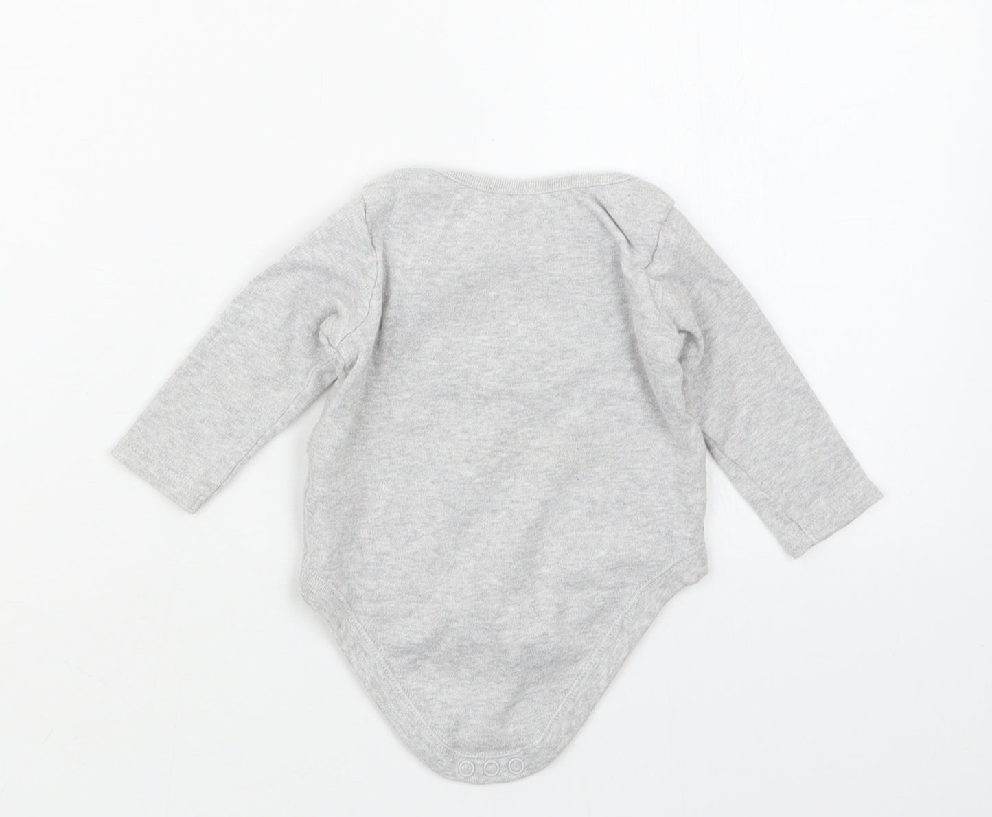 Tesco Girls Grey   Babygrow One-Piece Size 3-6 Months  - Disney