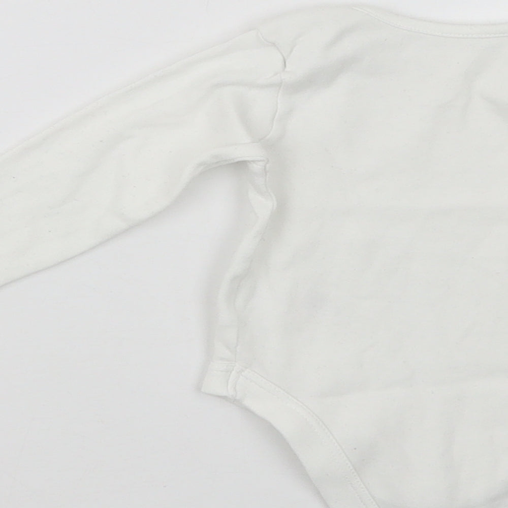 George Baby White   Babygrow One-Piece Size 3-6 Months