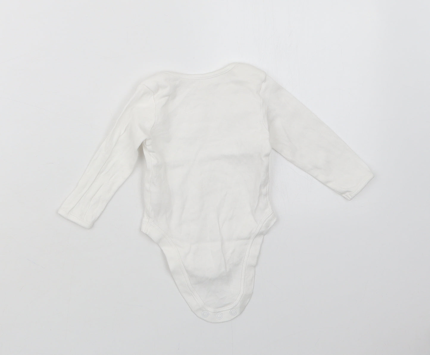 George Baby White   Babygrow One-Piece Size 3-6 Months