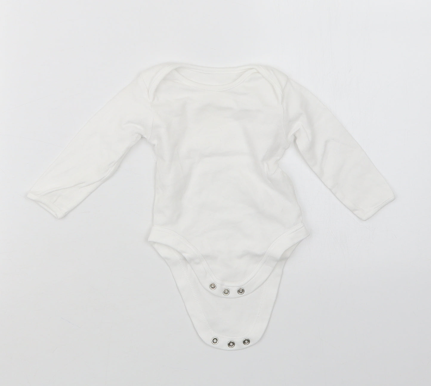 George Baby White   Babygrow One-Piece Size 3-6 Months