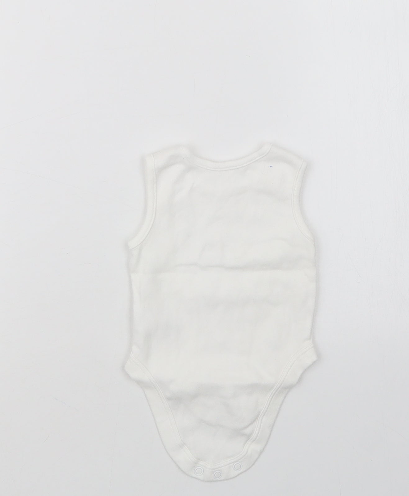 George Baby White   Babygrow One-Piece Size 3-6 Months