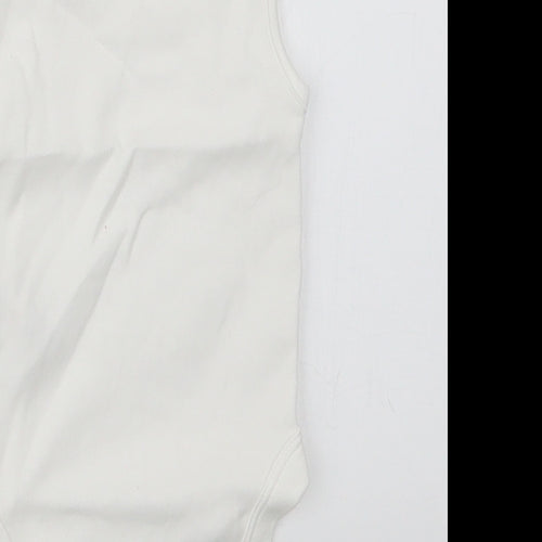 George Baby White   Babygrow One-Piece Size 3-6 Months