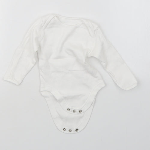 George Baby White   Babygrow One-Piece Size 3-6 Months