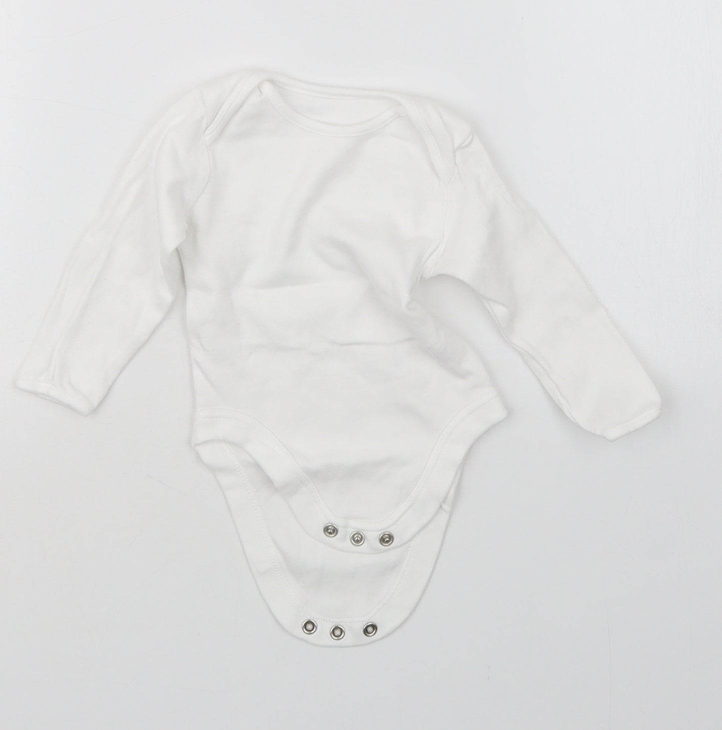 George Baby White   Babygrow One-Piece Size 3-6 Months