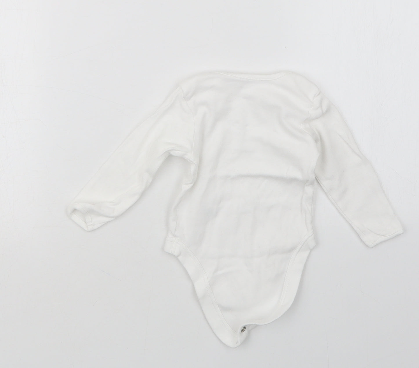 George Baby White   Babygrow One-Piece Size 3-6 Months