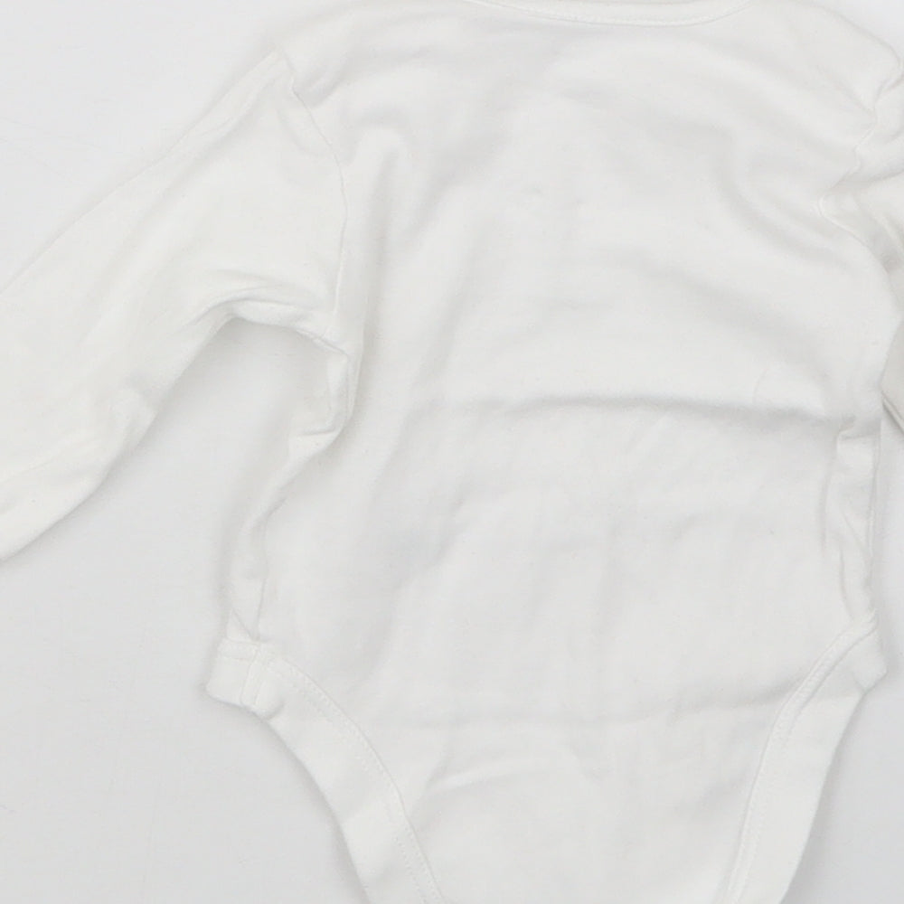 George Baby White   Babygrow One-Piece Size 3-6 Months