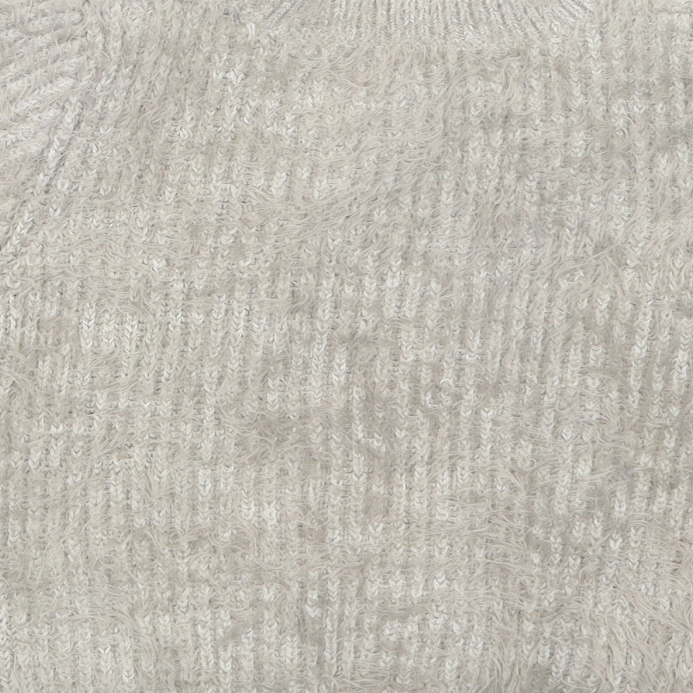 Atmosphere Womens Grey  Knit Pullover Jumper Size 8