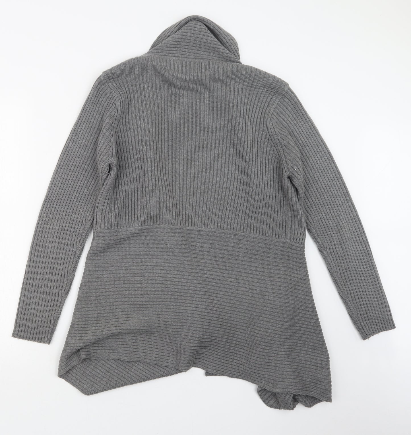 Atmosphere Womens Grey  Knit Cardigan Jumper Size 14