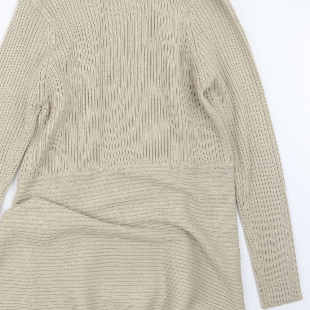 Atmosphere Womens Beige  Knit Cardigan Jumper Size 14