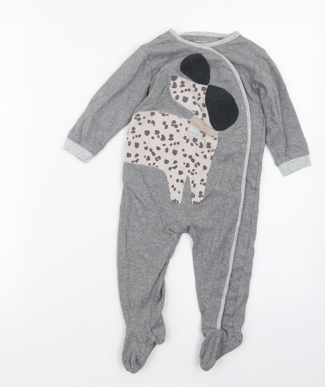 NEXT Girls Grey   Coverall Outfit/Set Size 12-18 Months
