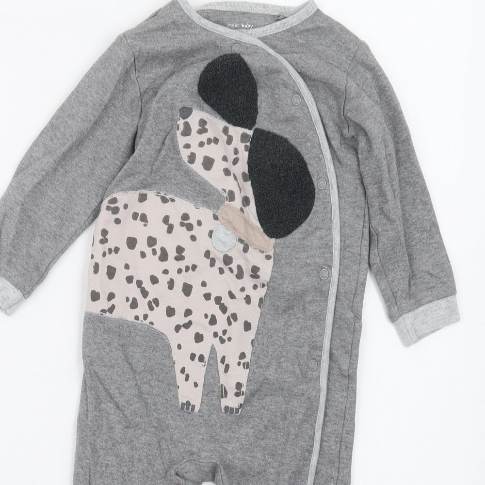 NEXT Girls Grey   Coverall Outfit/Set Size 12-18 Months
