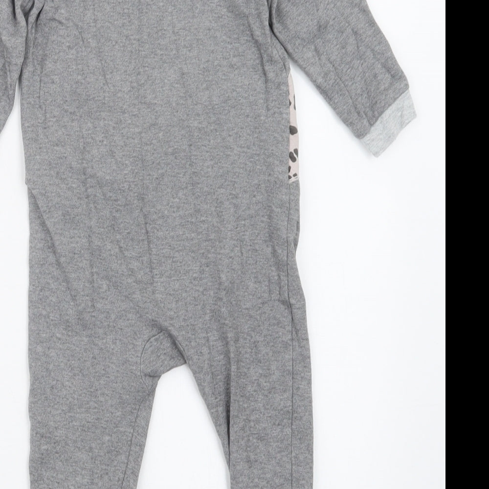 NEXT Girls Grey   Coverall Outfit/Set Size 12-18 Months