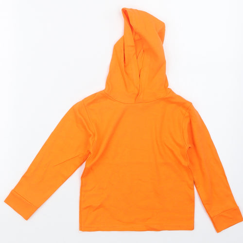 Preworn Boys Orange   Pullover Hoodie Size 2-3 Years
