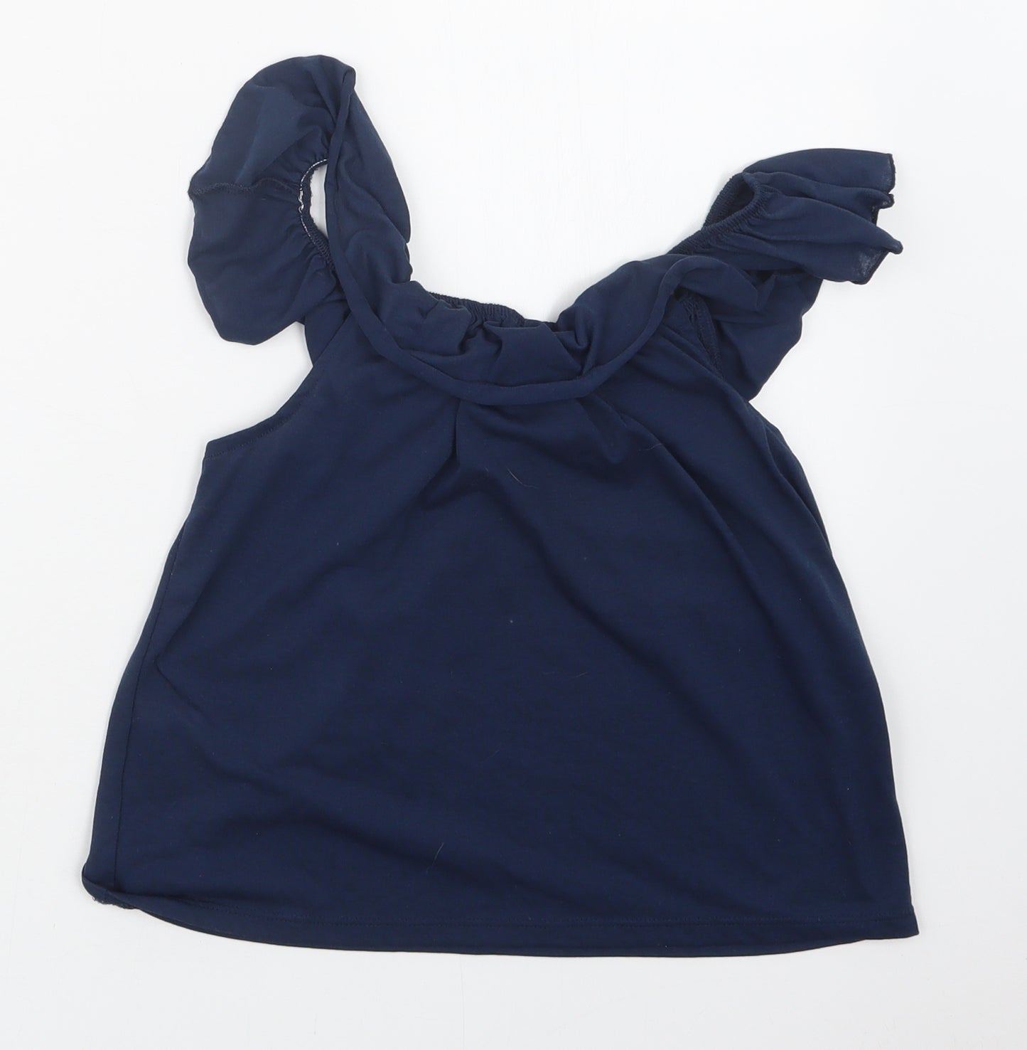 H&M Girls Blue   Basic T-Shirt Size 9-10 Years