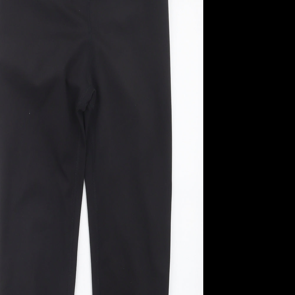 H&M Womens Black   Capri Leggings Size M L25 in