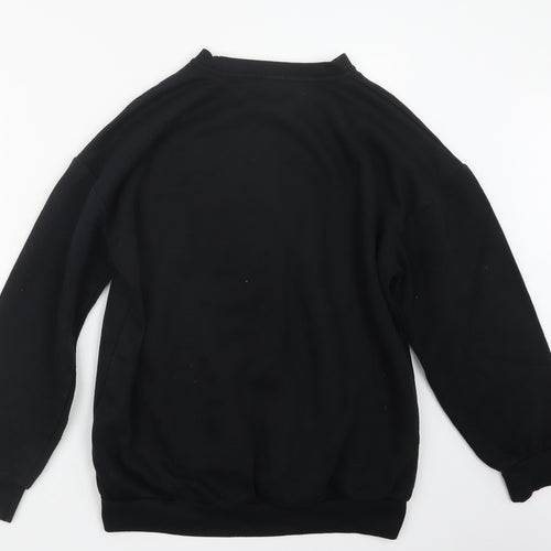 AX Paris Womens Black  Knit Pullover Jumper Size M