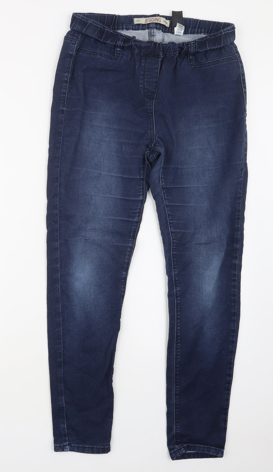 NEXT Womens Blue  Denim Jegging Jeans Size 14 L23 in