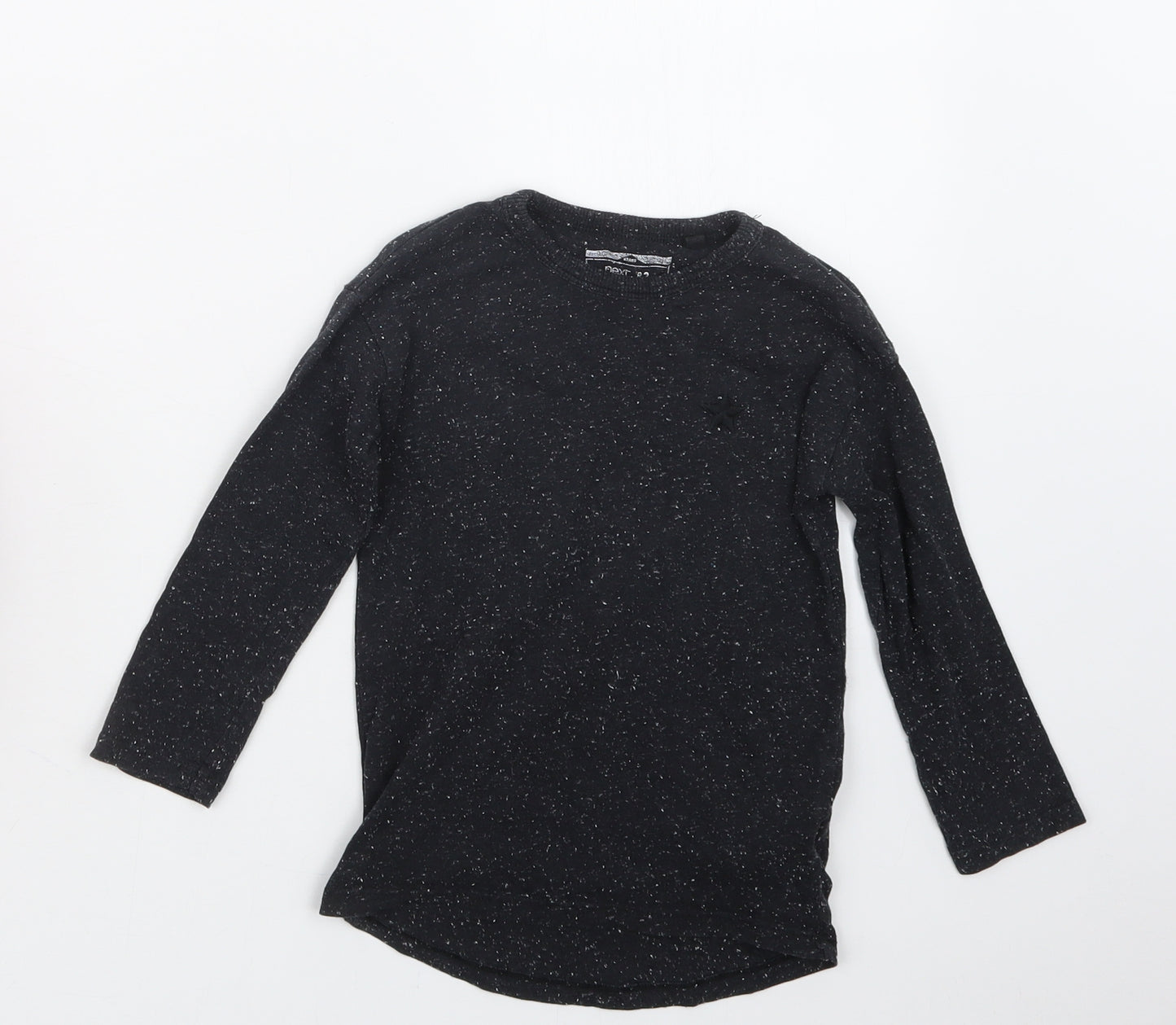 NEXT Boys Black   Basic T-Shirt Size 2-3 Years