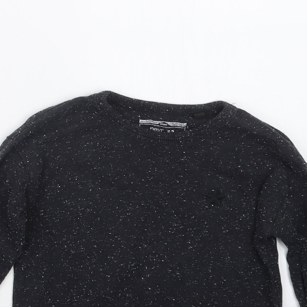 NEXT Boys Black   Basic T-Shirt Size 2-3 Years
