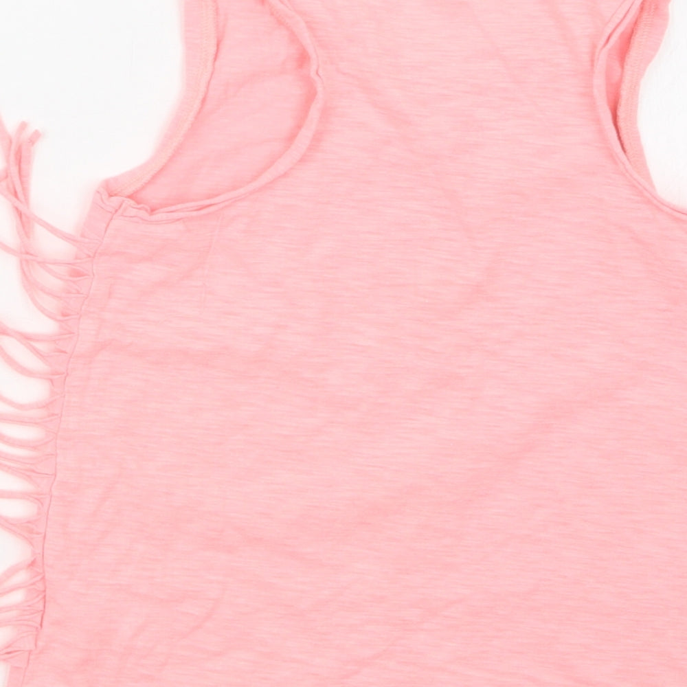 NEXT Girls Pink   Basic T-Shirt Size 6 Years