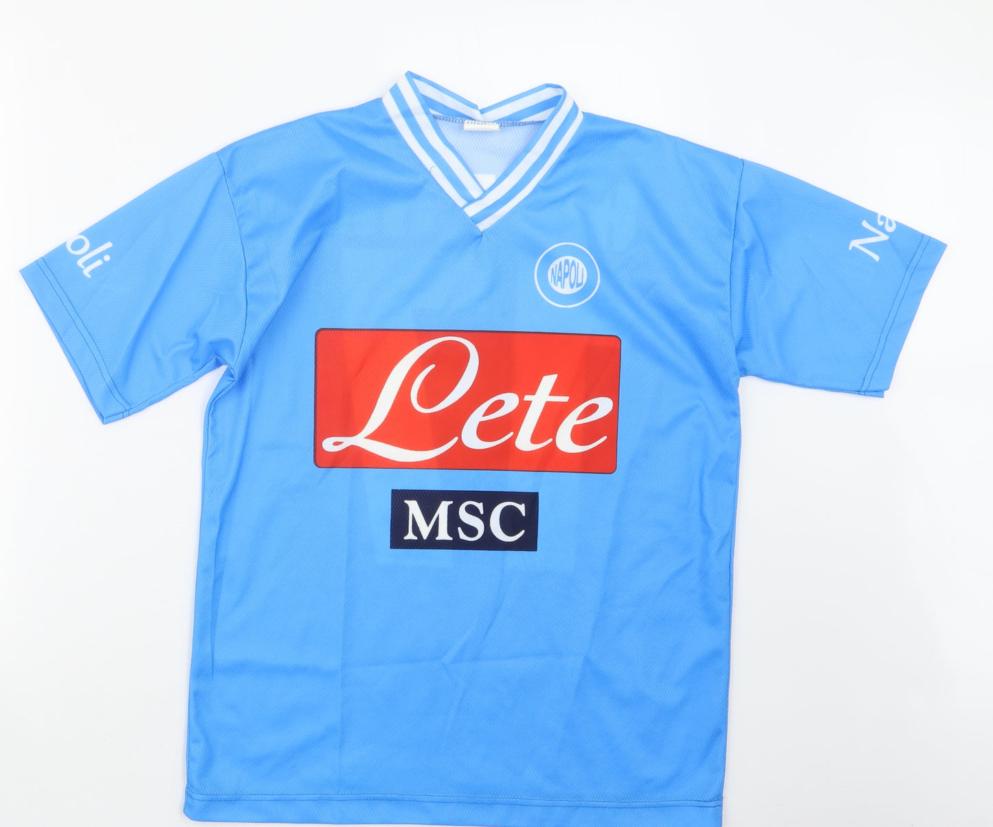 Preworn Mens Blue    T-Shirt Size S