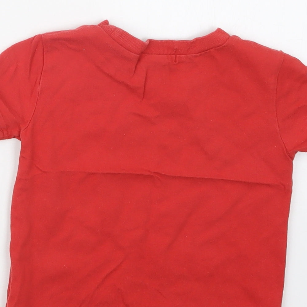 Polo Ralph Lauren Boys Red   Basic T-Shirt Size 12-18 Months