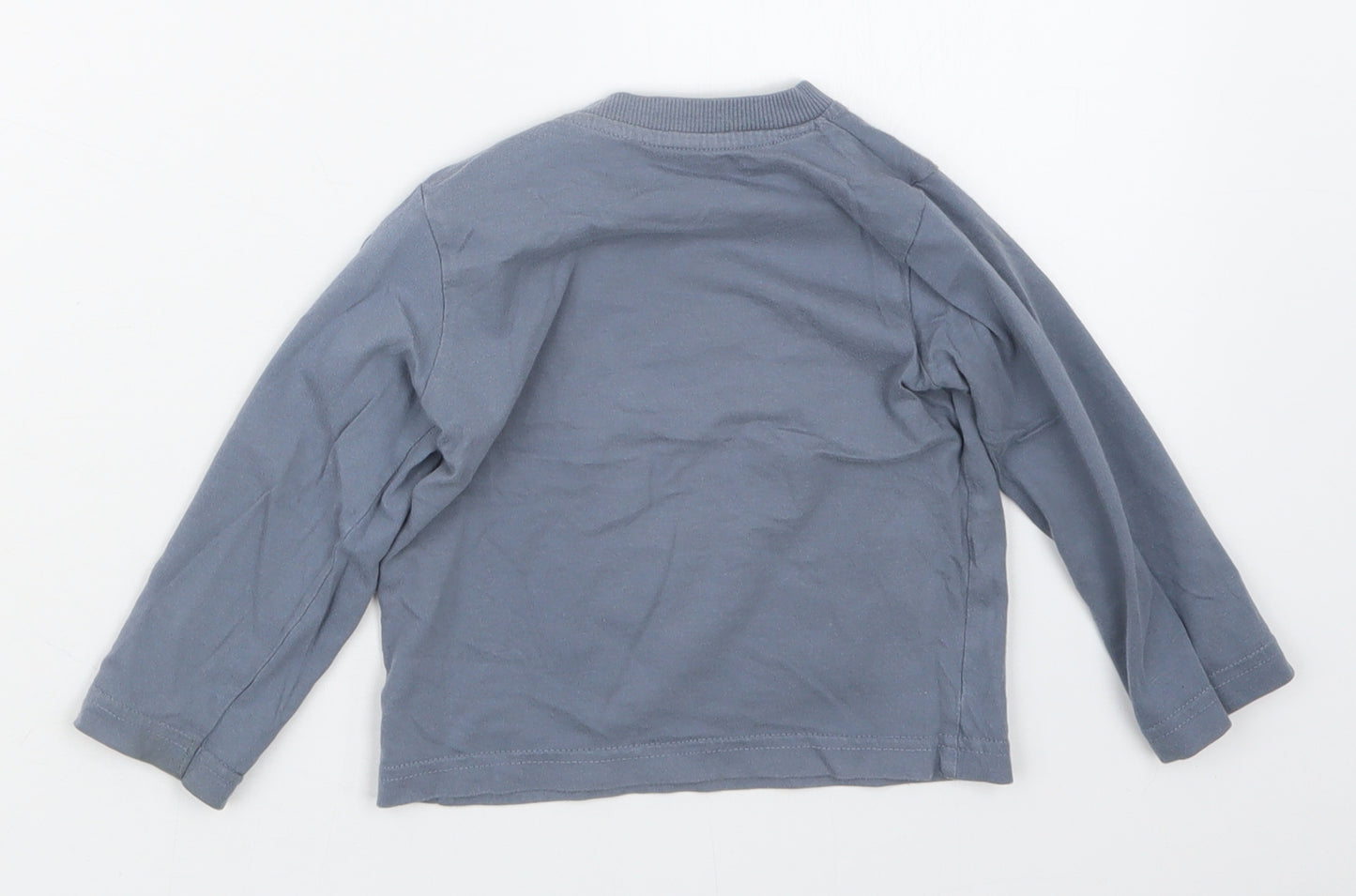 Nutmeg Boys Grey   Basic T-Shirt Size 12-18 Months